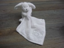 Coperta coperta peluche morbido cucciolo bianco cucciolo cane bambino giocattolo izziwotnot succhietto coperta