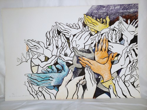 Ennio calabria litografia - calabria,