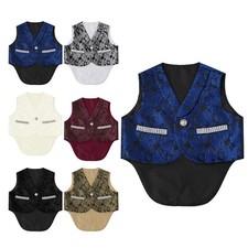 Gilet fotografico jacquard