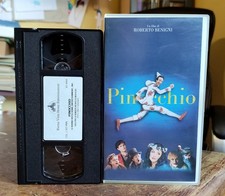 PINOCCHIO 2003 Benigni PAL VHS ITALIA Film Videocassetta Leggere Descrizione