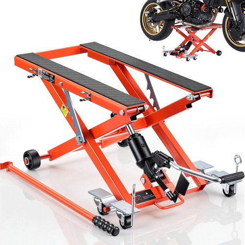 Martinetto forbice per moto - a,