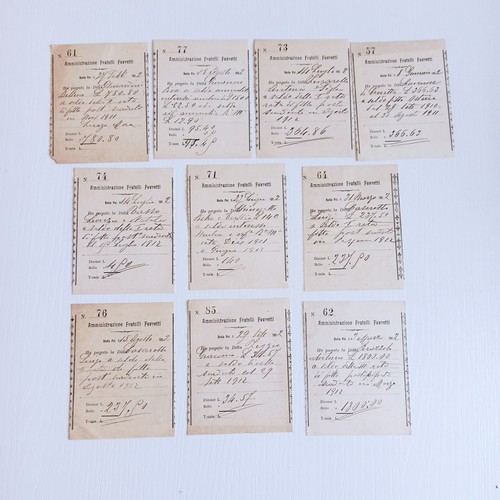 1912 amministrazione fratelli - 1912,