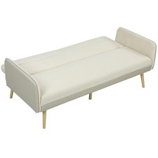 HOMCOM Divano Letto 3 Posti