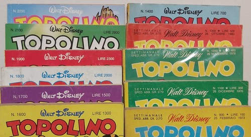 Topolino libretto lotto - topolino,