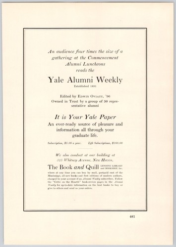 Annuario pubblicitario yale - annuario,