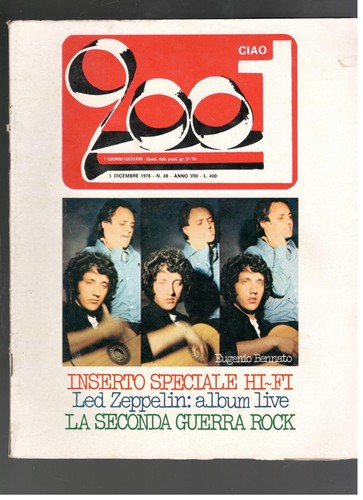 Ciao 2001 1976 eugenio - 2001, 48/1976