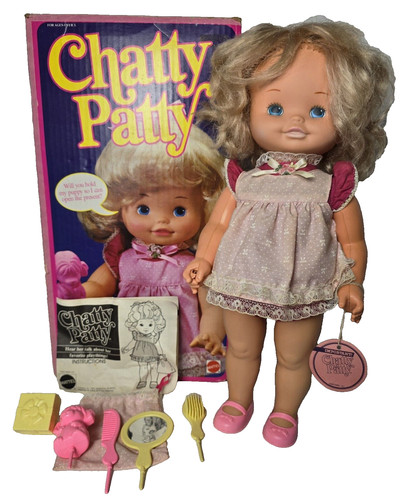 Bambola mattel chatty patty - bambola,