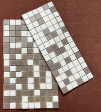 1 foglio = 225 mattoncini mosaico 20x20 mm BISAZZA mosaico vetro serie Le Gemme grigio marrone