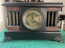 Orologio Vintage Seth Thomas Clock Company Pre WW1 originale ottimo per restauro