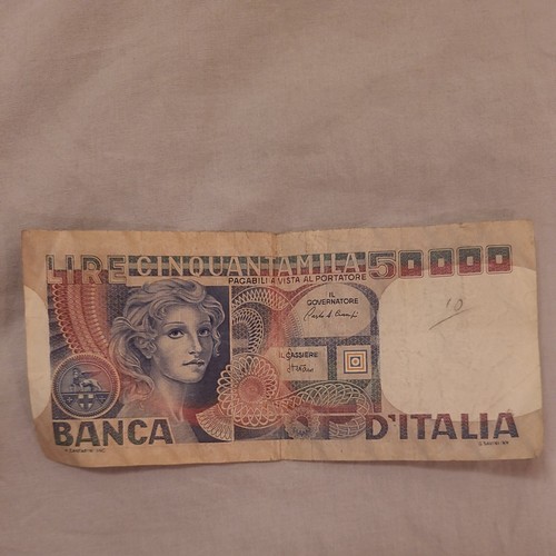 Cinquantamila 50000 lire volto - cinquantamila,