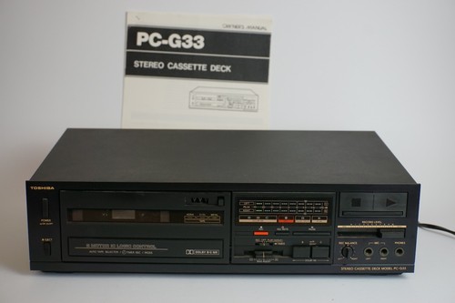 Toshiba g33 cassette deck - pc-g33,