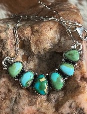 Collana Sonoran oro turchese