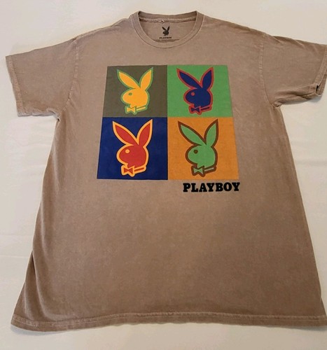 Shirt playboy grafica beige - grafica,