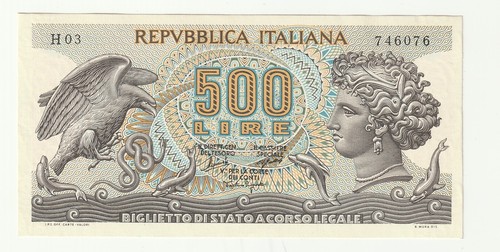 500 lire aretusa - aretusa, 20/06/1966