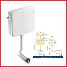 cassetta di scarico wc esterna a zaino Pucci 1 un tasto vaschetta sciacquone