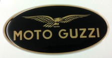1 MOTO GUZZI BLACK GOLD RESIN
