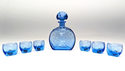 Antico set decanter - , in