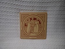 Antica piastrella vittoriana