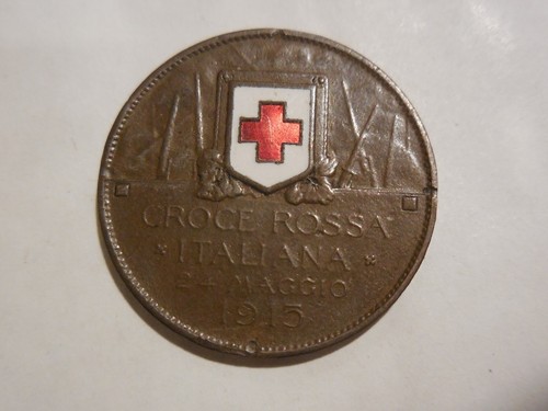 Medaglia gettone croce rossa - croce,