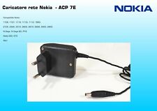 Carica batteria originale Nokia acp-7e , Compatibile Nokia  1101, 1110, 1110i, 1