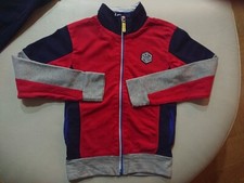 PACIOTTI FELPA BAMBINO fullzip ROSSA, BLU TG 4 ANNI 