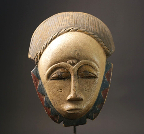 Maschera legno africano - legno,