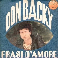 Don backy arcobaleno - backy, frasi