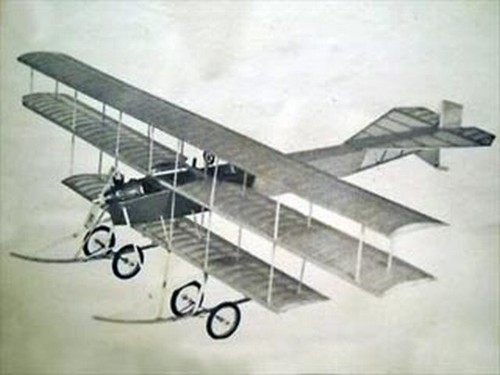 Avro triplane 1910 - avro, 32"