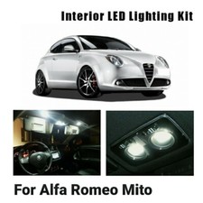 KIT LED INTERNI ALFA MITO PLAFONIERA + BAGAGLIAIO + VANO PORTAOGGETTI 6000K