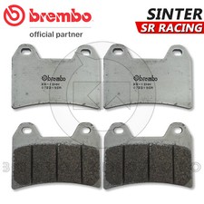 4 PASTIGLIE FRENO ANTERIORI BREMBO SINTERIZZATE MOTO GUZZI V11 SCURA 1100 2002 >