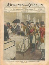 1910 * Rivista Storica Originale "La Domenica Del Corriere (N°36) - I Sovrani d'