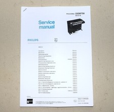 PHILIPS 22GM758 Philicorda Service manual schematic diagrams - Schemi elettrici