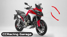 Profili adesivi stretti per cover airbox moto Ducati Multistrada V4/V4S 