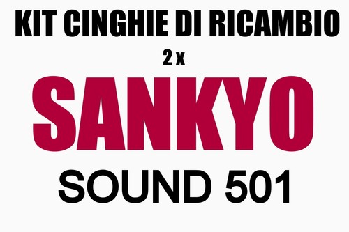 Kit cinghie ricambio 2 x - cinghie, di