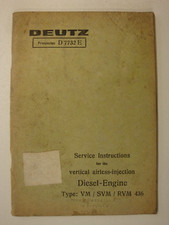 Deutz Istruzioni di servizio