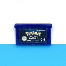 POKEMON ZAFFIRO GBA Game Boy Advance ITALIANO - Batteria NUOVA