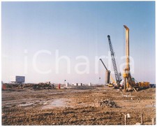 1992 TRINO VERCELLESE - Cantiere centrale termoelettrica ENEL - Foto 25x20 cm