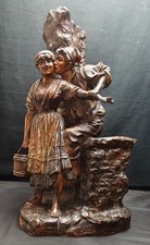 Terracotta - Cacciapuoti?-  Napoli Fine '800 - Siglato " C.G. Napoli"