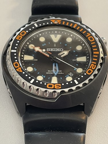 Seiko kinetic watch gmt - watch,