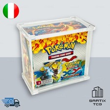Plexyglass Protector Case Pokemon Booster Box 36 packs XY Platinum Black & White
