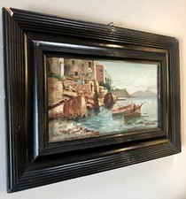 PICCOLO QUADRO OLIO MARINA