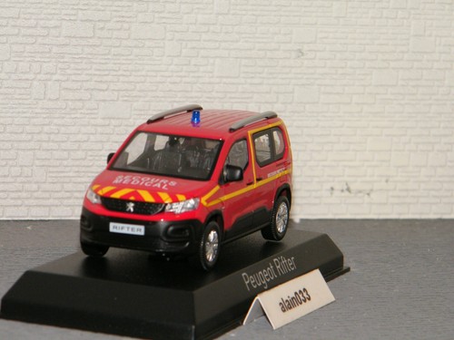 Peugeot rifter 2019 - rifter, pompiers