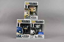 Funko Pop Avengers lotto di 3 Capitan America 627 Modok 633 Hulk 635