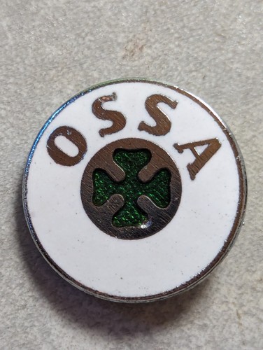 Vintage 80s ossa motorcycle - vintage,