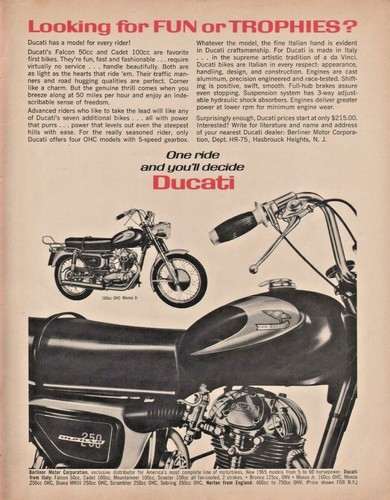 Ducati monza 1965 - monza,