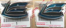 Coppia emblemi laterali Toyota