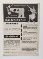 Pubblicita' Salmoiraghi Multimatic Macchina Da Cucire Old Advertising 1959 (F5)