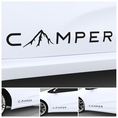 Adesivi auto camper - adesivi,