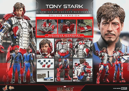 Hot toys iron man deluxe - hot, mark