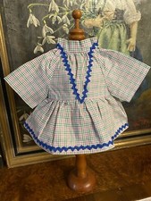 Abito Quadretti In Cotone